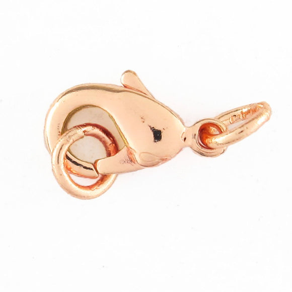 Metal 10mm parrot clasp NF R GLD 50pcs