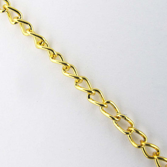 Metal chain 3.2x2.1mm ER oval gold 2mt