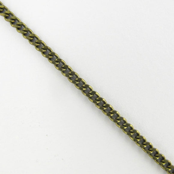 Metal chain 2.9x1.9mm NF curb ABRS 2mts