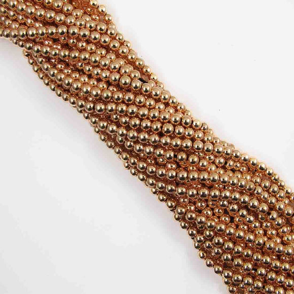 Semi prec 6mm rnd electrop copper 60+p