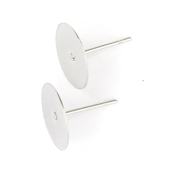 100pcs 4.5X6mm Earring Backs Stainless Steel Earring Backings for