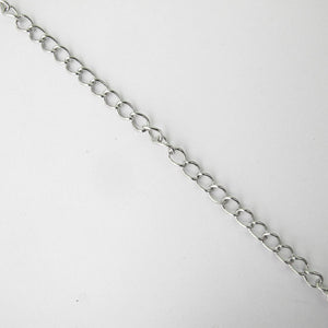 Metal chain 5x4mm NF NICKLE 2metres