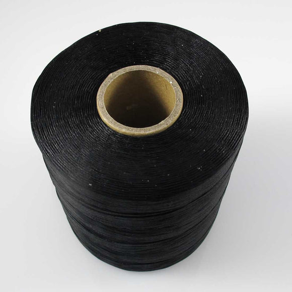 Waxed 2.5mm cord black (thick)300mtrs