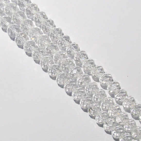 Cg 4x4.5mm faceted rondel crystal 120 pieces.