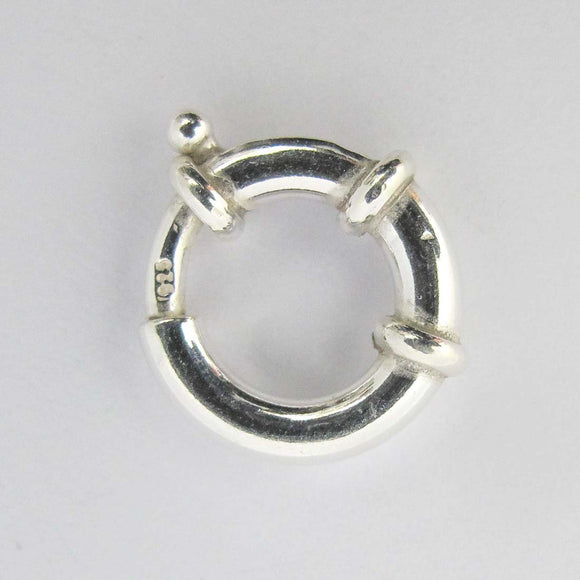 Sterling sil 14mm bolt ring (no rings)1p
