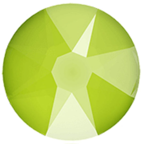Austrian Crystals SS30 2088 UN F LIME 10p