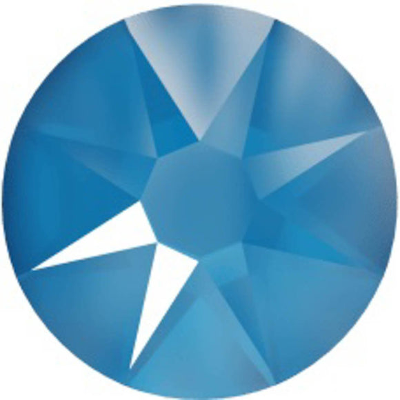 Austrian Crystals SS30 2088 UN F ELECT BLUE 10p