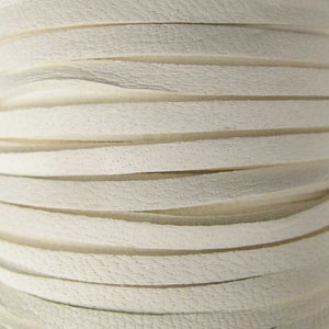 Deerskin 3mm lace white 15metres