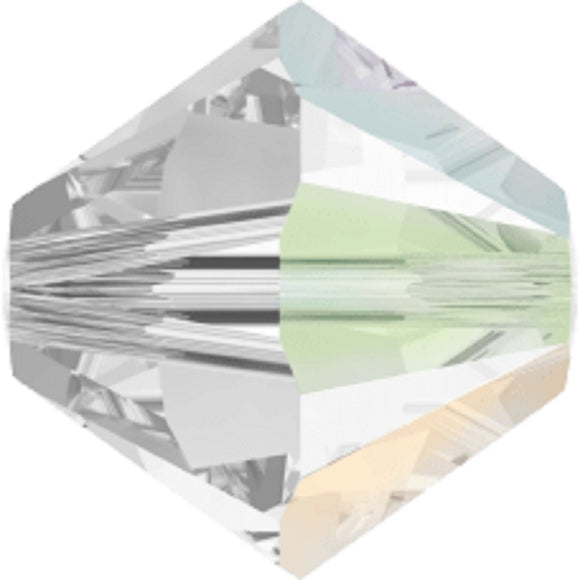 Austrian Crystals 3mm 5328 Crystal Satin AB 30p