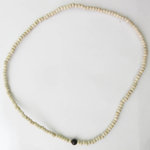 Jewellery Semi Prec Wood B/let N/lace 1p