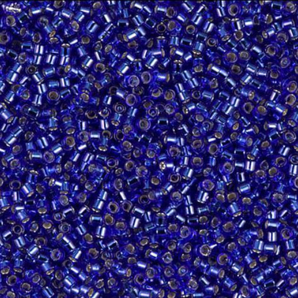 Delica Beads DB 47 Sil Lin Cobal 5gram
