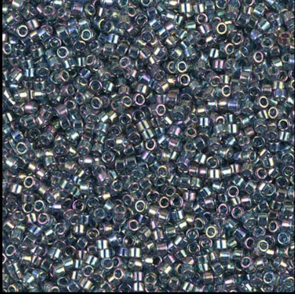 Delica Beads DB 111 Trns Grey Lus AB 5gr