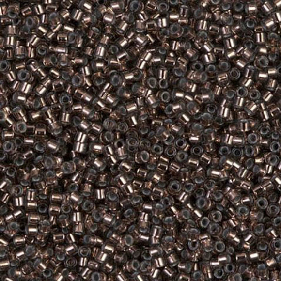 Delica Beads DB 184 Sil Line Bronze 5gr