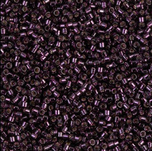 Delica Beads DB 611 Sil Line Wine 5g