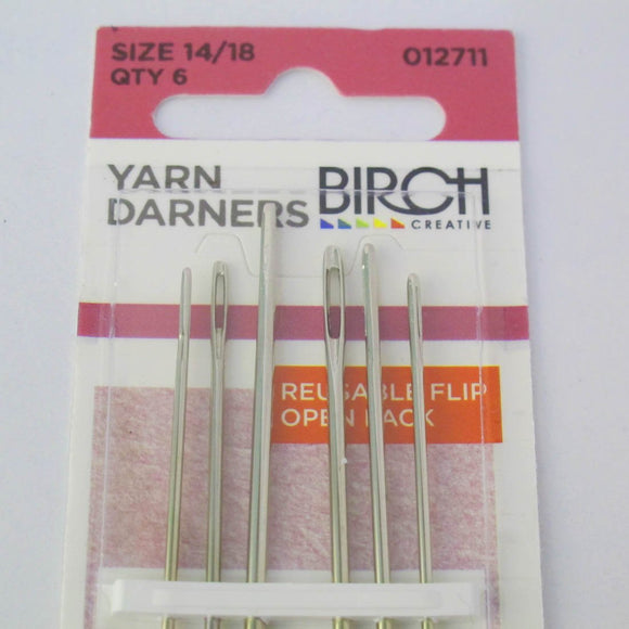 Needle yarn darners (size 14,16,18) 6pcs
