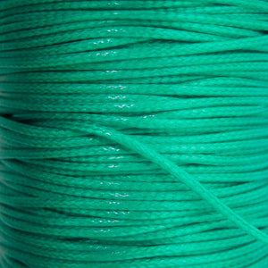 Cord 1mm HQ Woven lgt turquoise 38metres