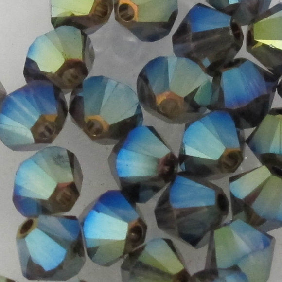 Austrian Crystals 4mm 5328 lgt col top shim 2X 30pcs