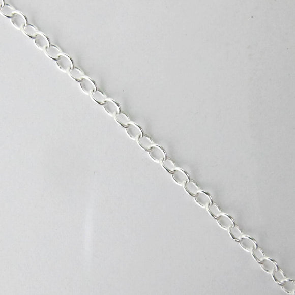 Metal chain 2.6x2.3mm cable NF SIL 2mts