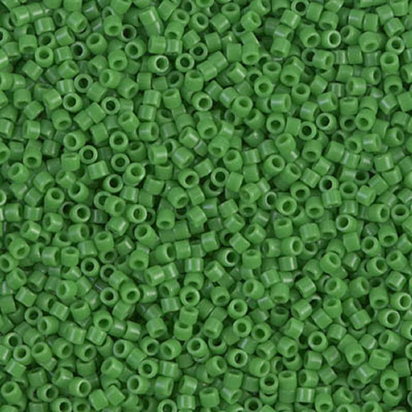 Delica Beads DB 724 Opaque Green 5grams