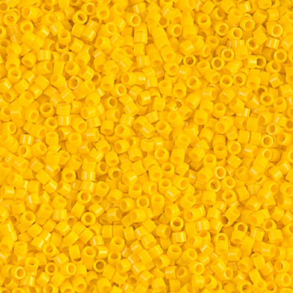 Delica Beads DB 1132 Opaque Canary 5g