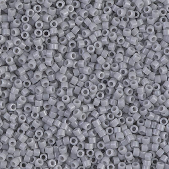Delica Beads DB 1139 Opaque Gost Grey 5g