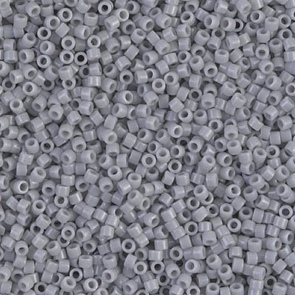 Delica Beads DB 1139 Opaque Gost Grey 5g