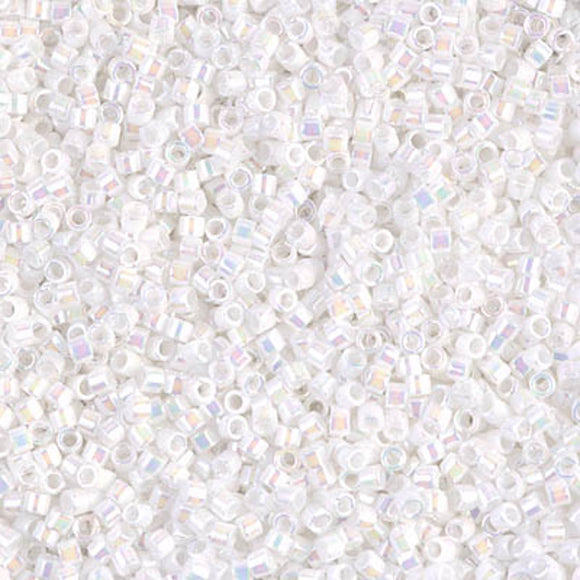 Delica DB 202 opaque white ab 5g