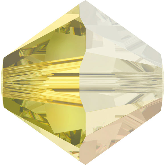 Austrian Crystals 4mm 5328 JONQUIL SATIN 30pcs