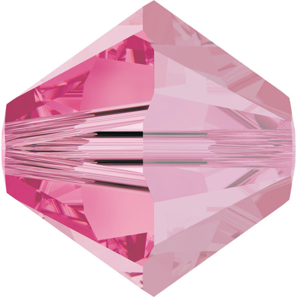 Austrian Crystals 4mm 5328 ROSE SATIN 30pc