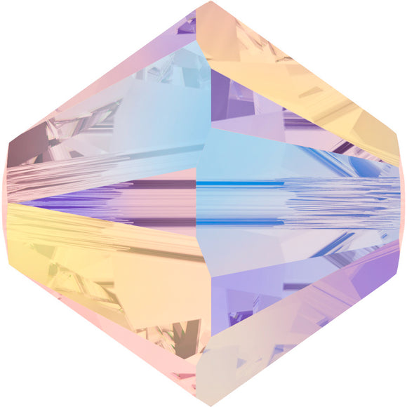 Austrian Crystals 4mm 5328 BLUSH ROSE AB 2x 30p