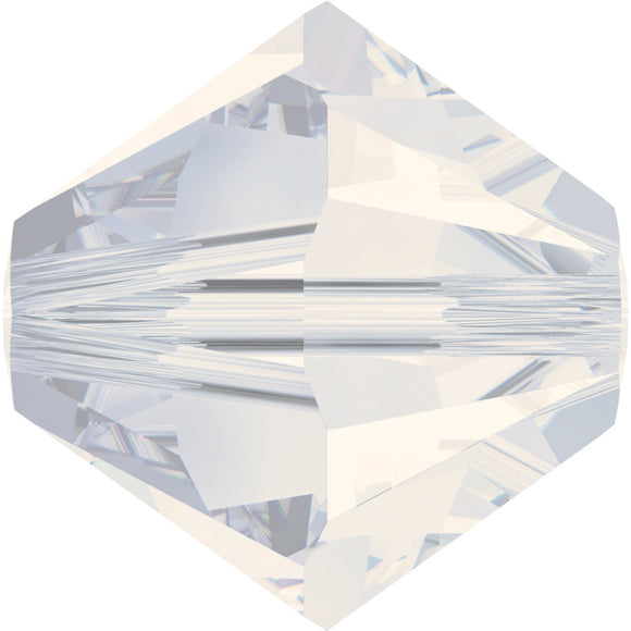 Austrian Crystals 5mm 5328 white opal 20pcs