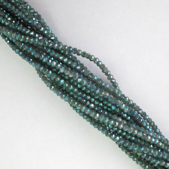 cg 2x3mm faceted rond kakhai AB 155+p