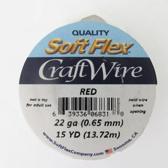 WIRE 22 Gauge .65mm red 13.72 metres NFD