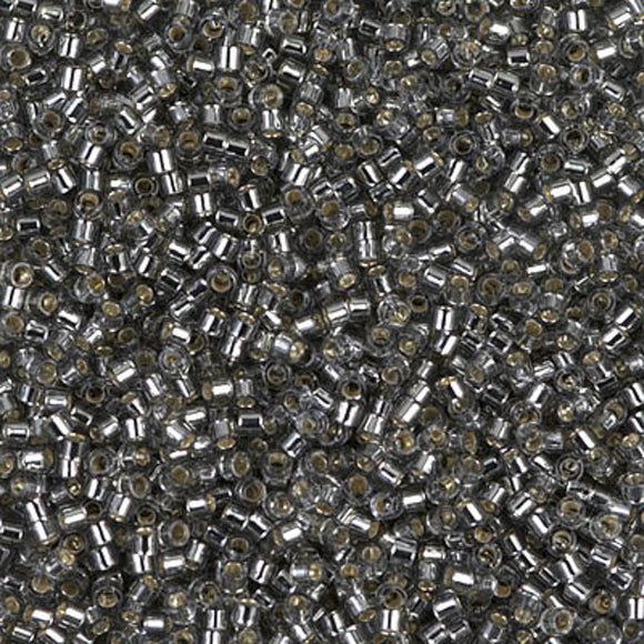 Delica DB 48 silver lined grey 5g