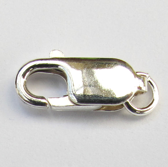 Sterling sil 13mm lobster +jring 4pcs