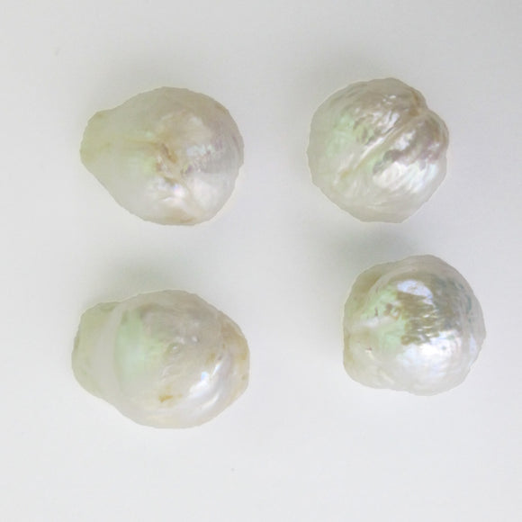 Semi Prec Baroque Pearls matching 2pcs