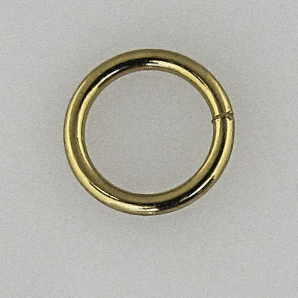 metal 8x1mm jumpring NF KC Gold 20pcs