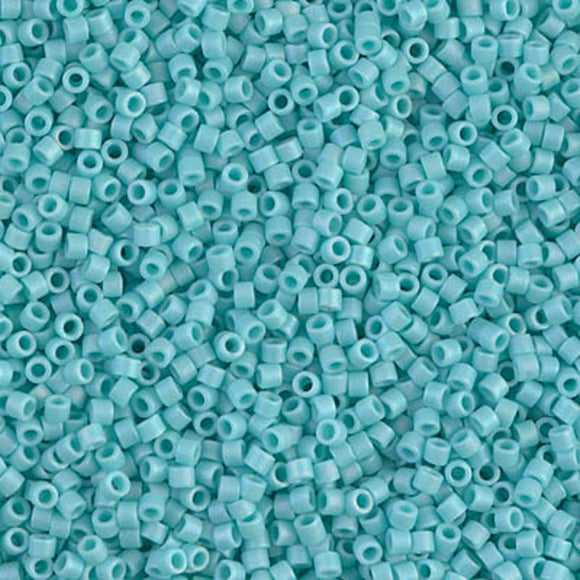 Delica DB 1595 opaque matte dark sea foam ab 5g