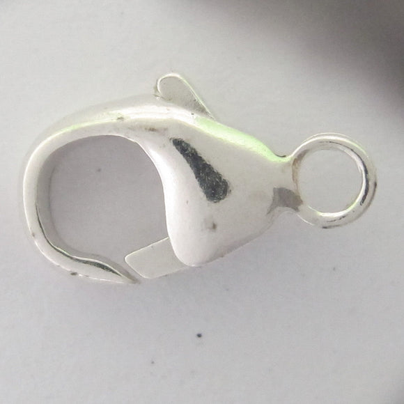 Sterling sil 11mm parrot (NO RINGS) 4pc