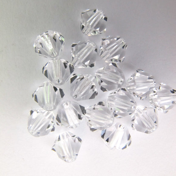 preciosa 6mm bicone crystal 30pcs