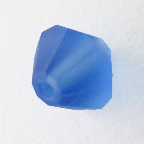 Preciosa 6mm bicone Matt SAPPHIRE 30pc