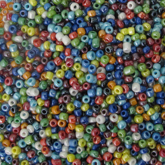 Cg Seed bead #12 OPAQ LUSTER 40grams