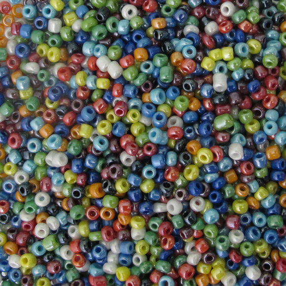 Cg Seed bead #12 OPAQ LUSTER 100grams