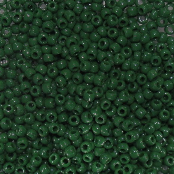 Toho #11 rnd 47H Opaque Pine Green 10g