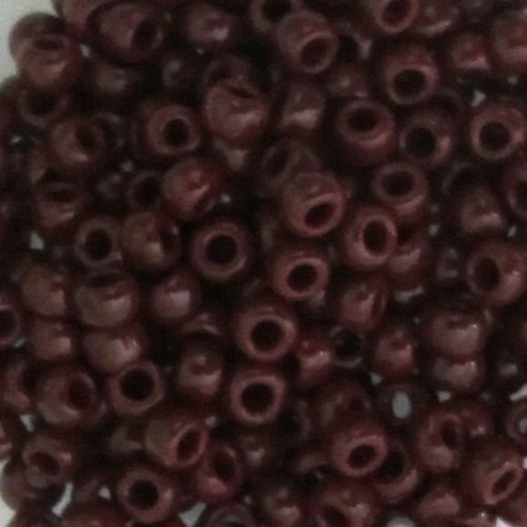 Toho #8 rnd 46 Opaque Oxblood 10g