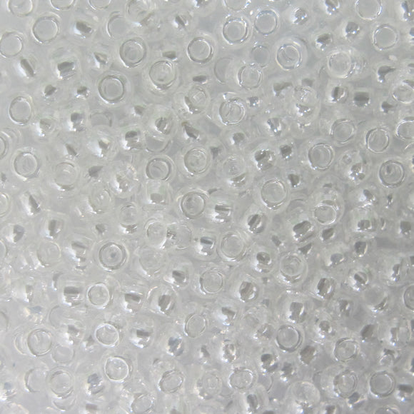 Toho #8 rnd 101 Crystal Luster 10g