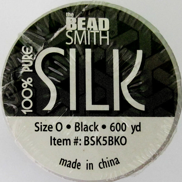 Silk Thread size 0 Black 540metres