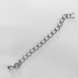 Metal 50mm extension chain NF NKL 10pcs