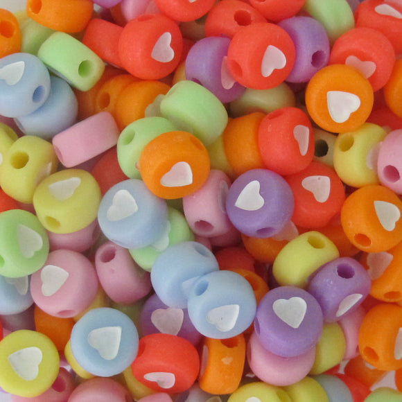 Plas 7mm coin CITRUS+ white heart 385p