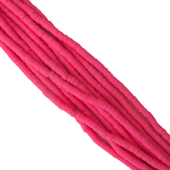 Clay 6mm heishi musk 40 cm